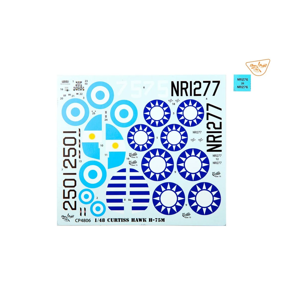 H-75M Hawk, 1/48 - Clear Prop Models CP4806 H-75M Hawk, 1/48 - Clear Prop Models CP4806