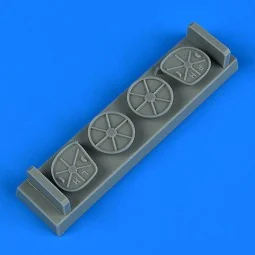 A-37 Dragonfly FOD covers f. Trumpeter, 1/48 - Quickboost QB48 926