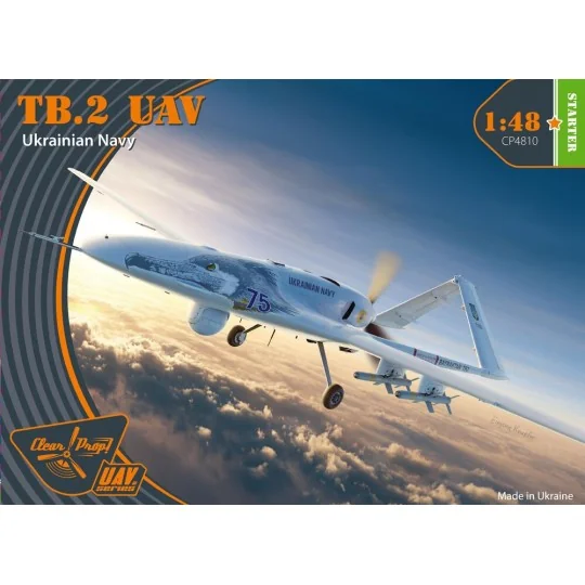TB.2 UAV UKRAINIAN NAVY, 1/48 - Clear Prop Models CP4810