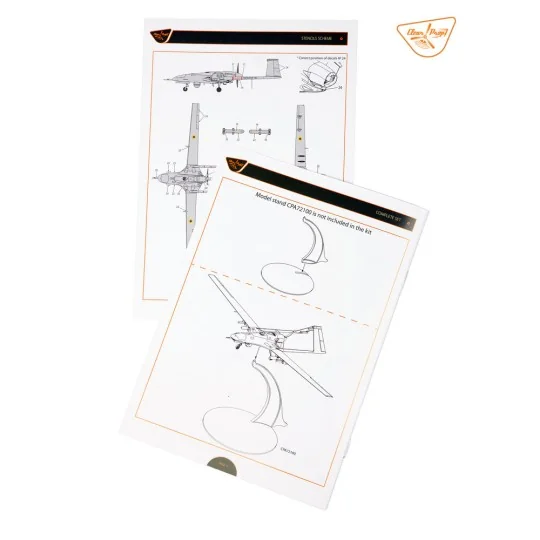 TB.2 UAV UKRAINIAN NAVY, 1/48 - Clear Prop Models CP4810