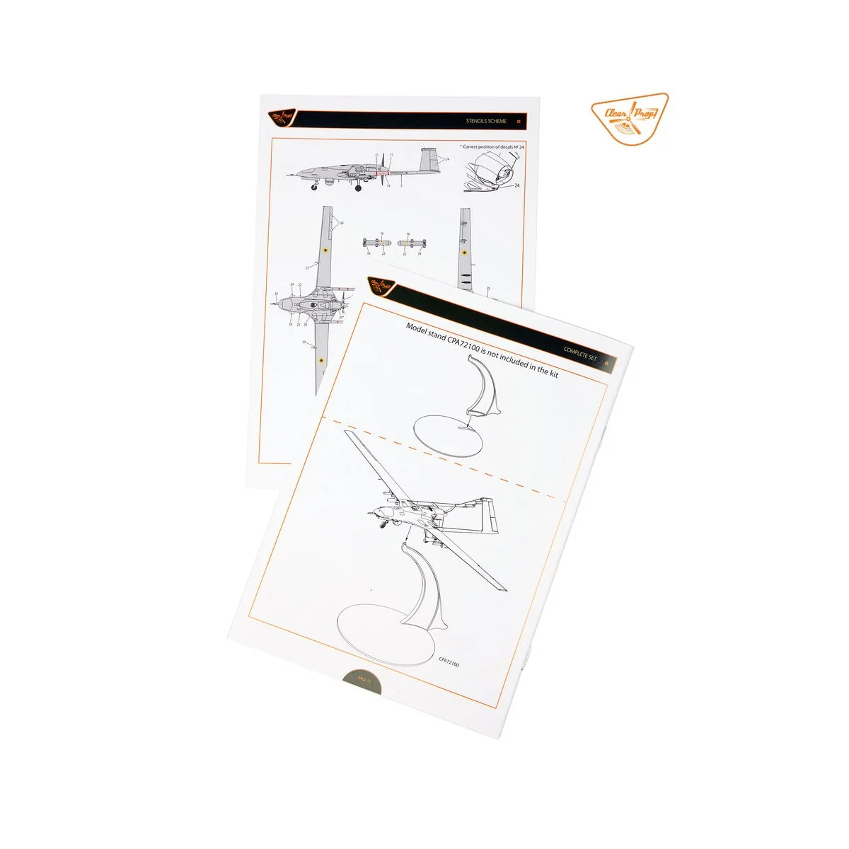 TB.2 UAV UKRAINIAN NAVY, 1/48 - Clear Prop Models CP4810