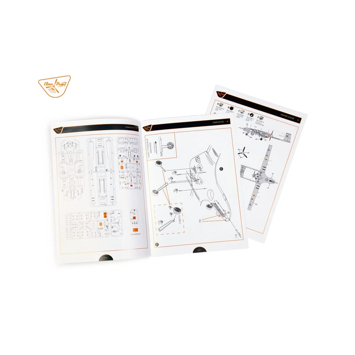 TB.2 UAV UKRAINIAN NAVY, 1/48 - Clear Prop Models CP4810