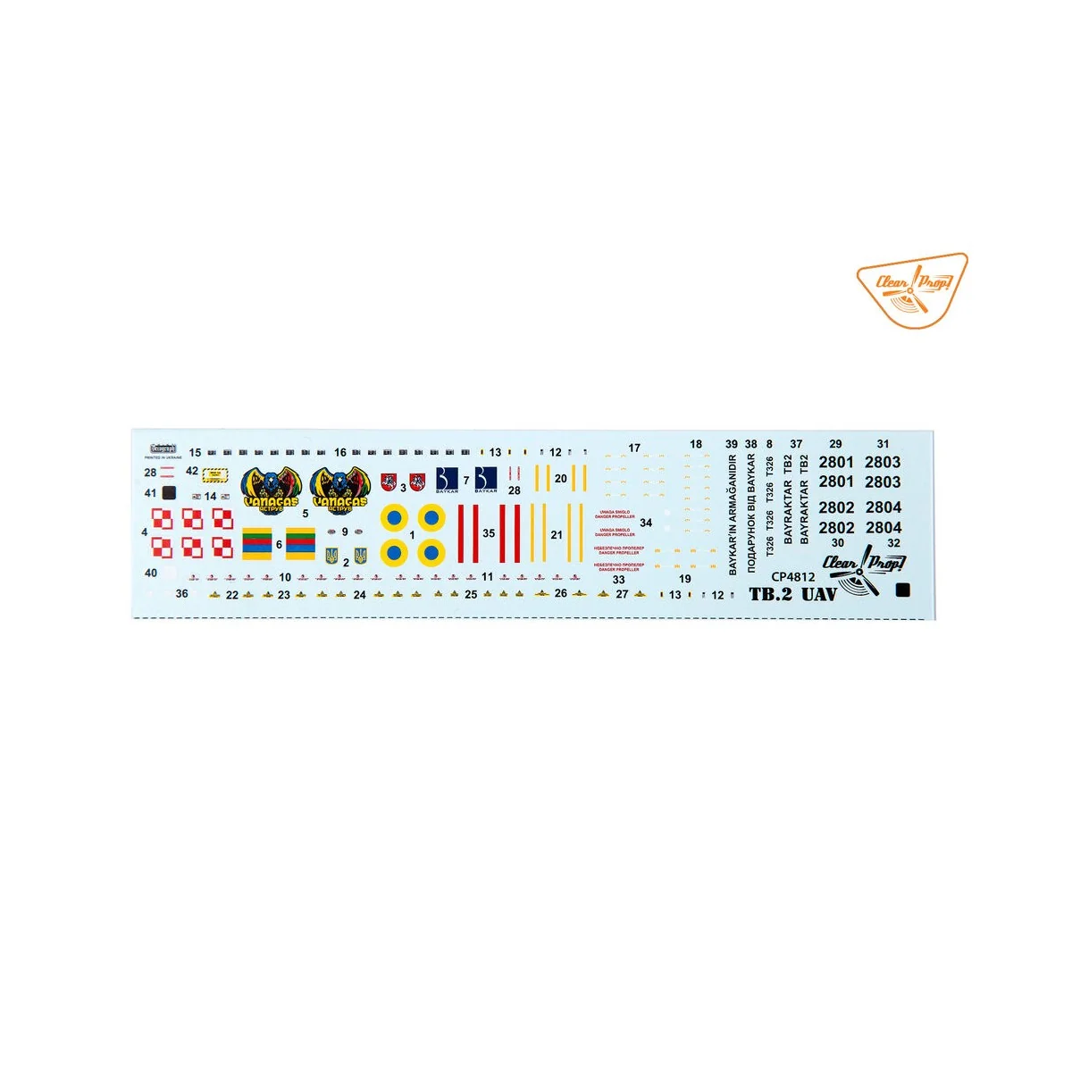 TB.2 UAV in Polish service, 1/48 - Clear Prop Models CP4812
