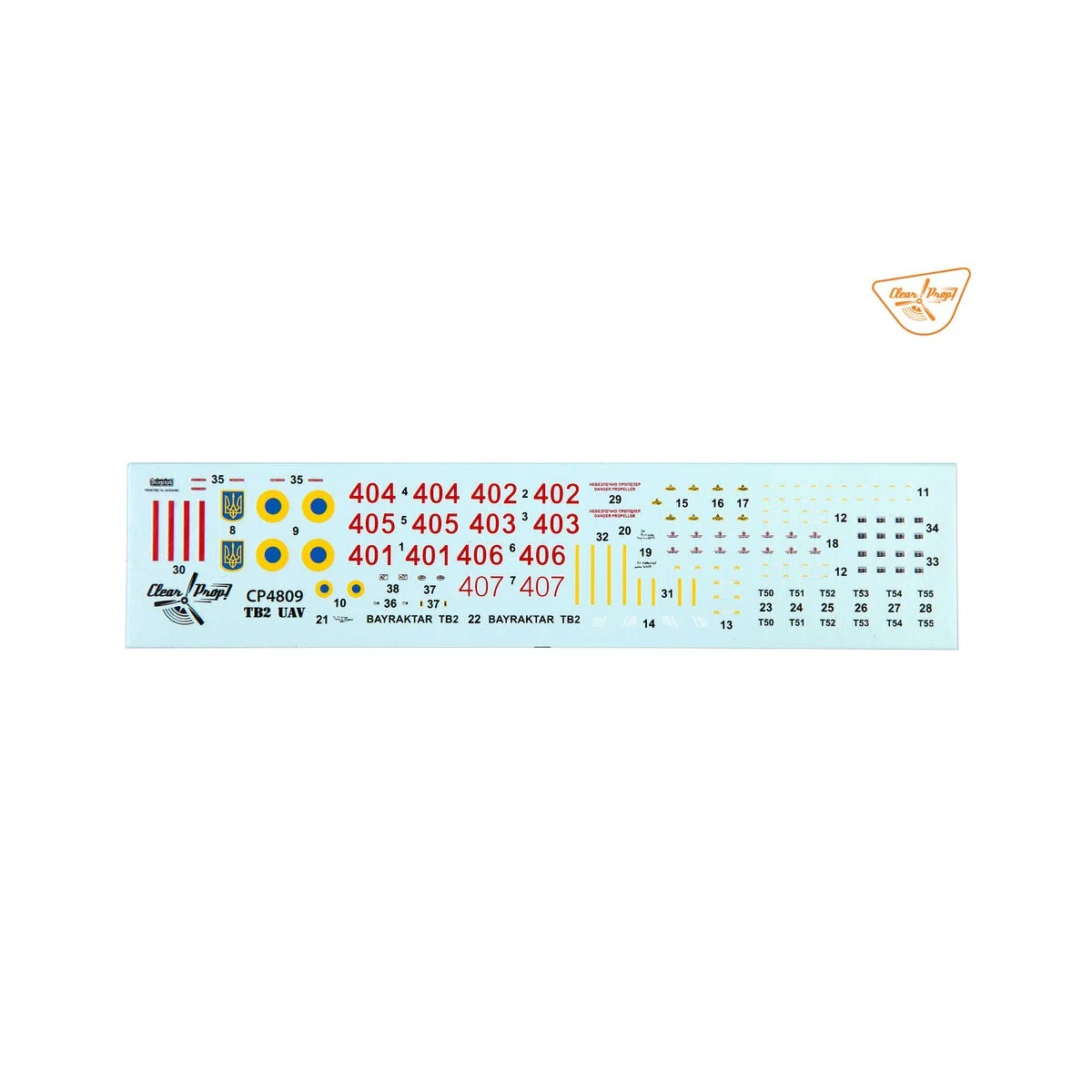 TB.2 UAV, 1/48 - Clear Prop Models CP4809