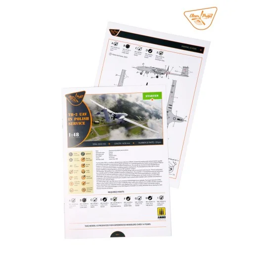 TB.2 UAV in Polish service, 1/48 - Clear Prop Models CP4812