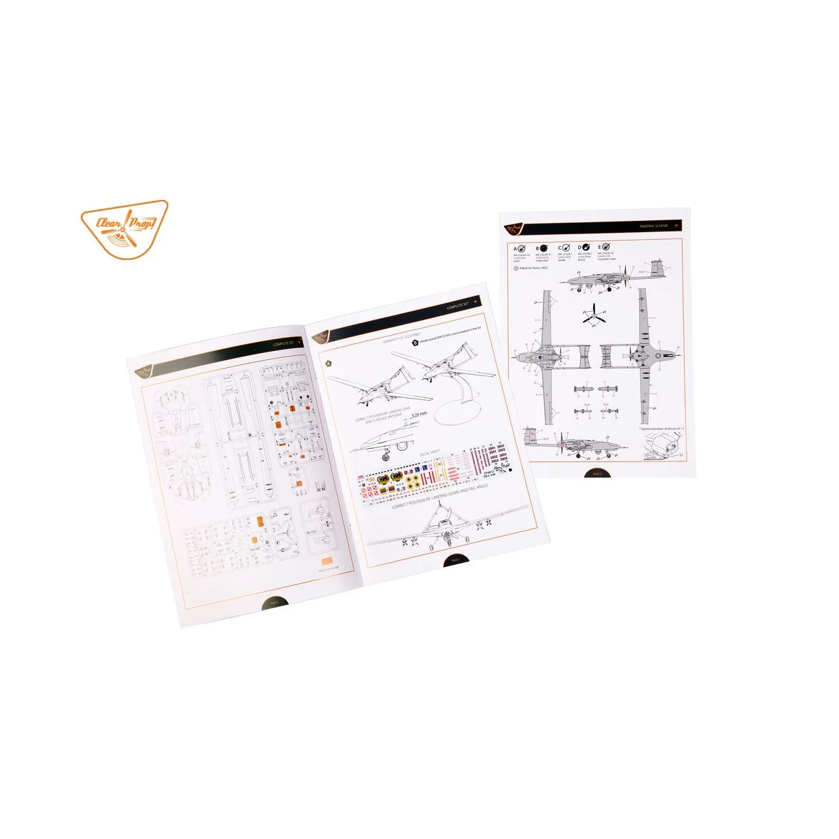 TB.2 UAV in Polish service, 1/48 - Clear Prop Models CP4812