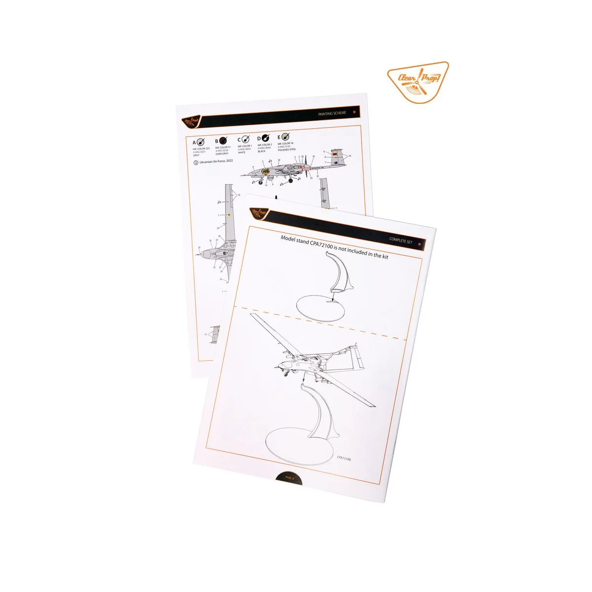 TB.2 UAV in Polish service, 1/48 - Clear Prop Models CP4812