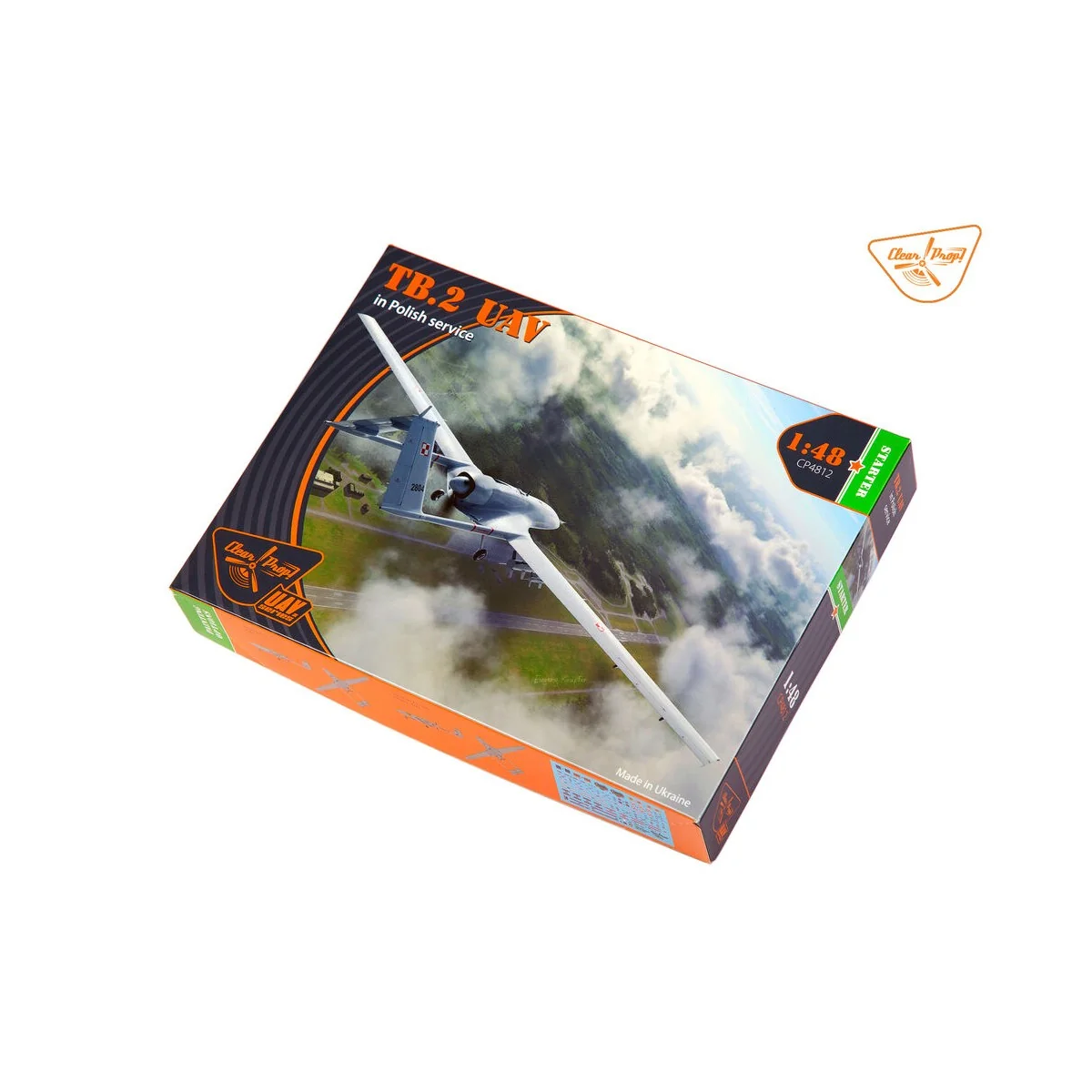 TB.2 UAV in Polish service, 1/48 - Clear Prop Models CP4812