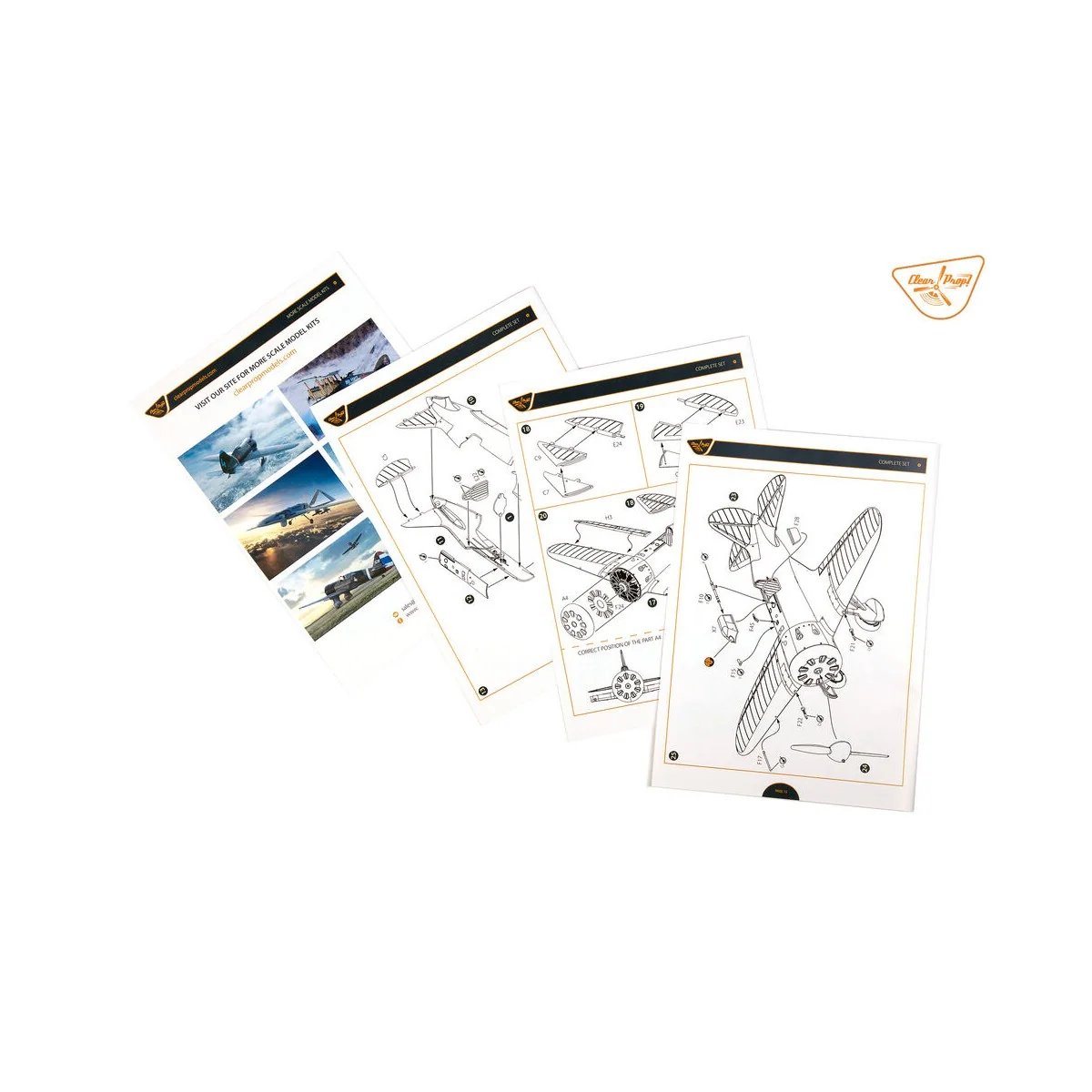 I-16 type 5 (in the sky of China), 1/48 - Clear Prop Models CP4813 I-16 type 5 (in the sky of China), 1/48 - Clear Prop Models CP4813