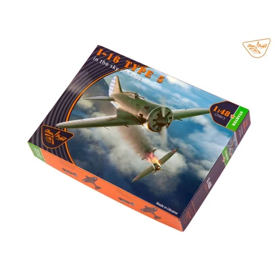 I-16 type 5 (in the sky of China), 1/48 - Clear Prop Models CP4813 I-16 type 5 (in the sky of China), 1/48 - Clear Prop Models CP4813