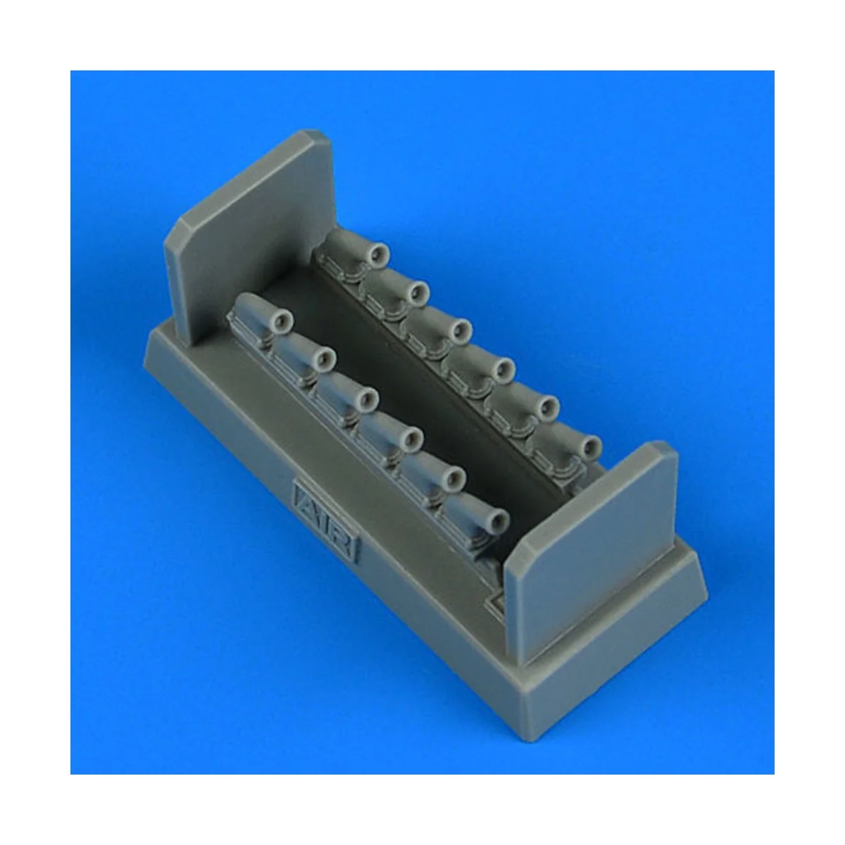 P-51D Mustang exhaust for Airfix - Quickboost QB48 931