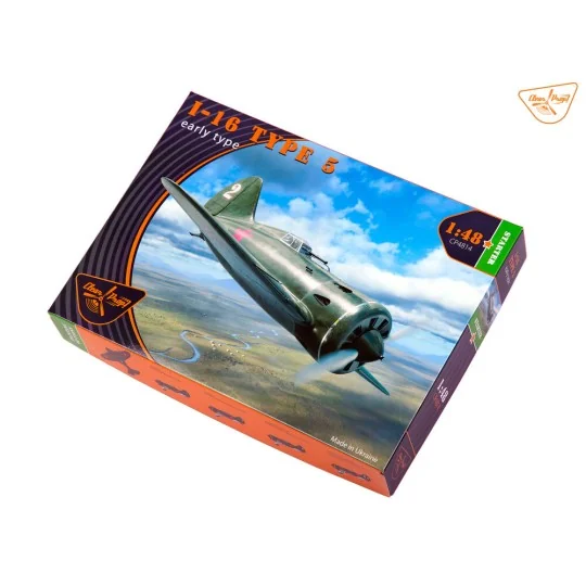 I-16 type 5 (early version), 1/48 - Clear Prop Models CP4814 I-16 type 5 (early version), 1/48 - Clear Prop Models CP4814