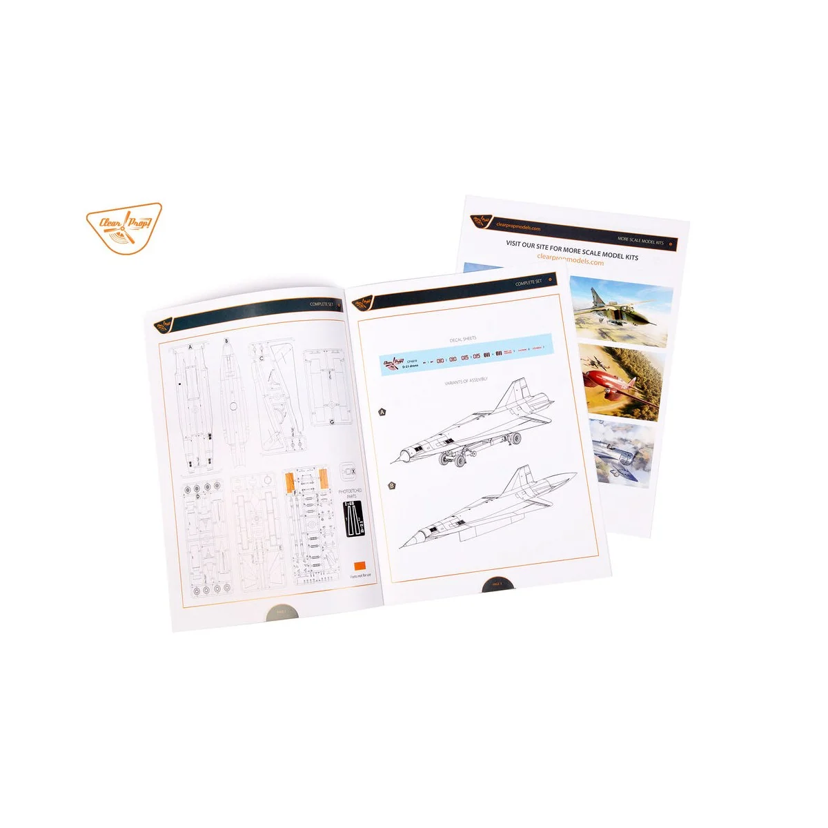 D-21A Drone, 1/48 - Clear Prop Models CP4819