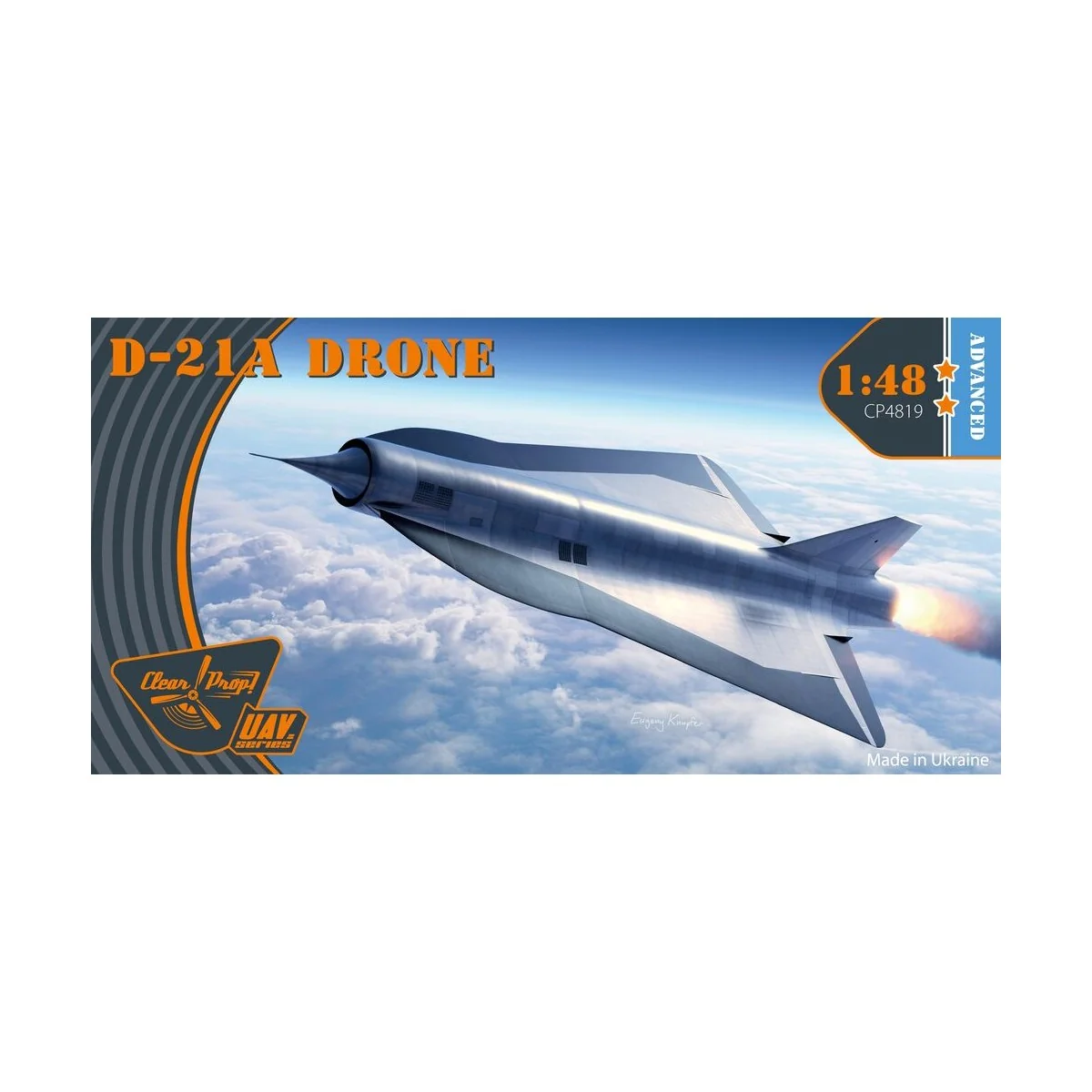 D-21A Drone, 1/48 - Clear Prop Models CP4819