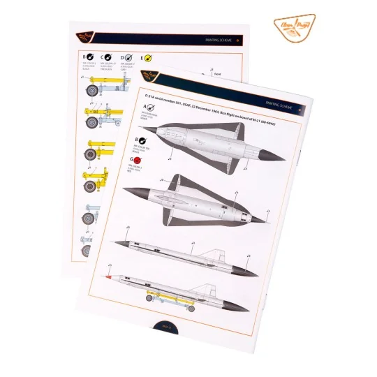 D-21A Drone, 1/48 - Clear Prop Models CP4819