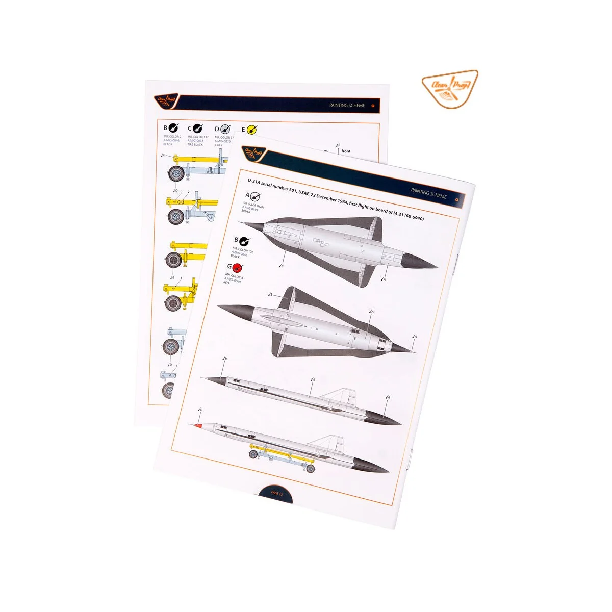 D-21A Drone, 1/48 - Clear Prop Models CP4819