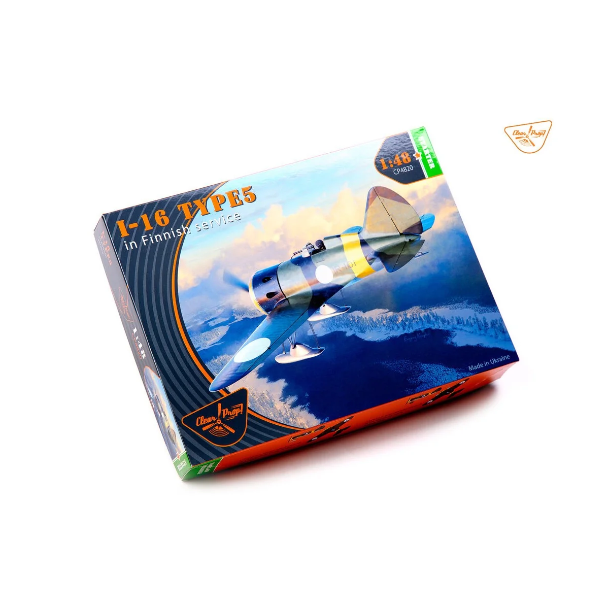 I-16 type 5 In Finnish Service, 1/48 - Clear Prop Models CP4820