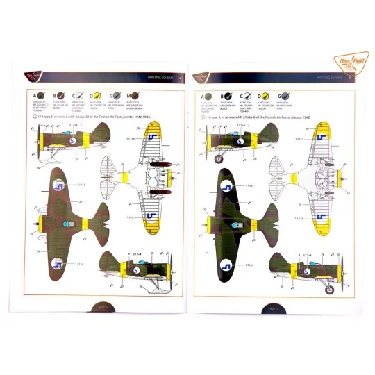 I-16 type 5 In Finnish Service, 1/48 - Clear Prop Models CP4820