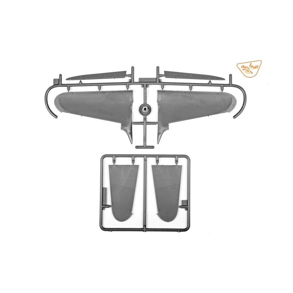 I-16 type 5 (in the sky of Spain early version), 1/48 - Clear Prop ...