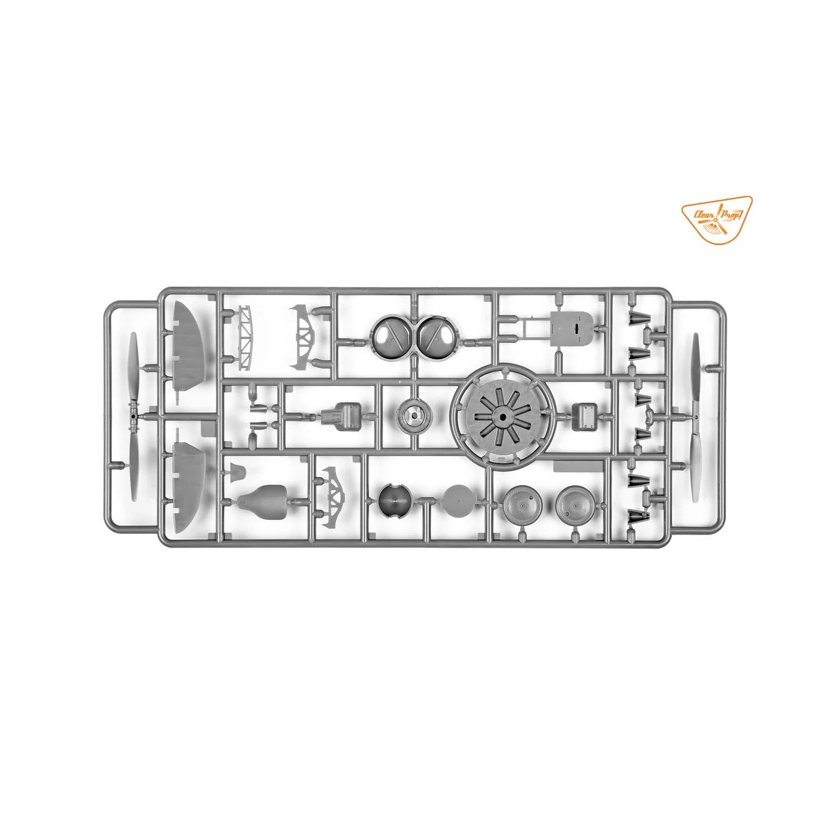 I-16 type 5 (in the sky of Spain early version), 1/48 - Clear Prop ...