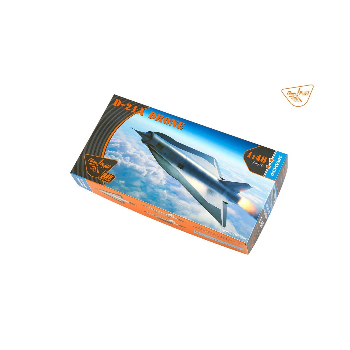 D-21A Drone, 1/48 - Clear Prop Models CP4819