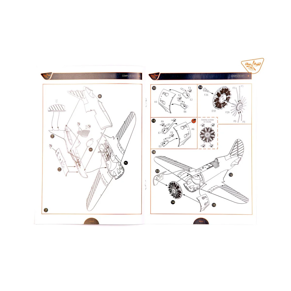 I-16 type 5 In Finnish Service, 1/48 - Clear Prop Models CP4820