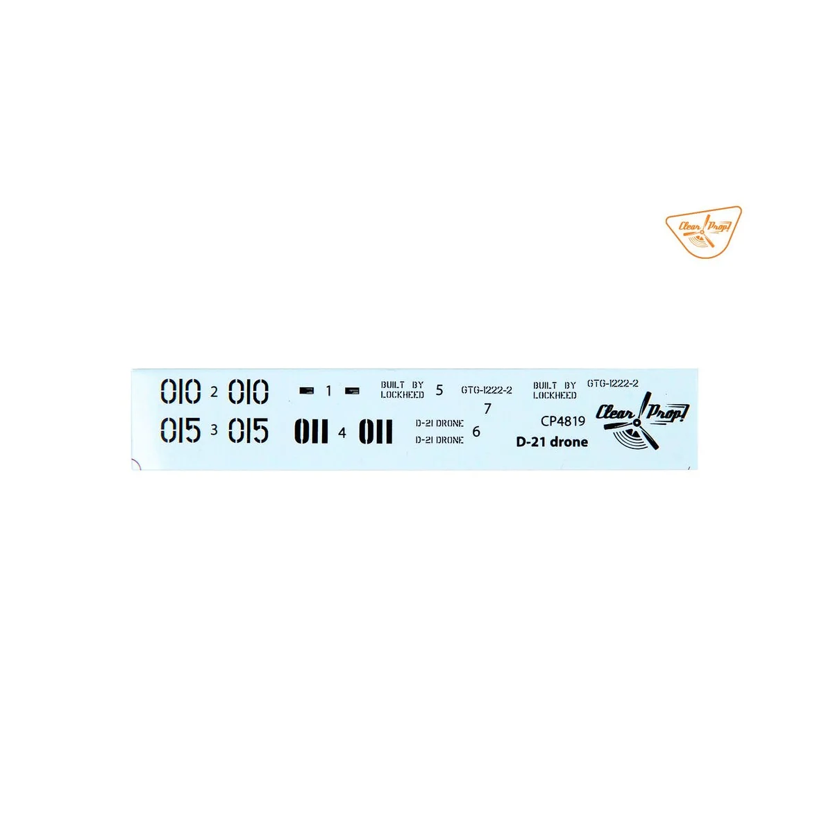 D-21A Drone, 1/48 - Clear Prop Models CP4819