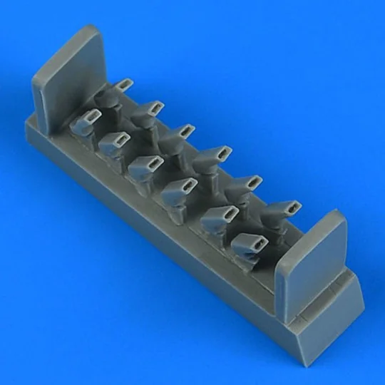 Bf 109E exhaust for Eduard, 1/48 - Quickboost QB48 942