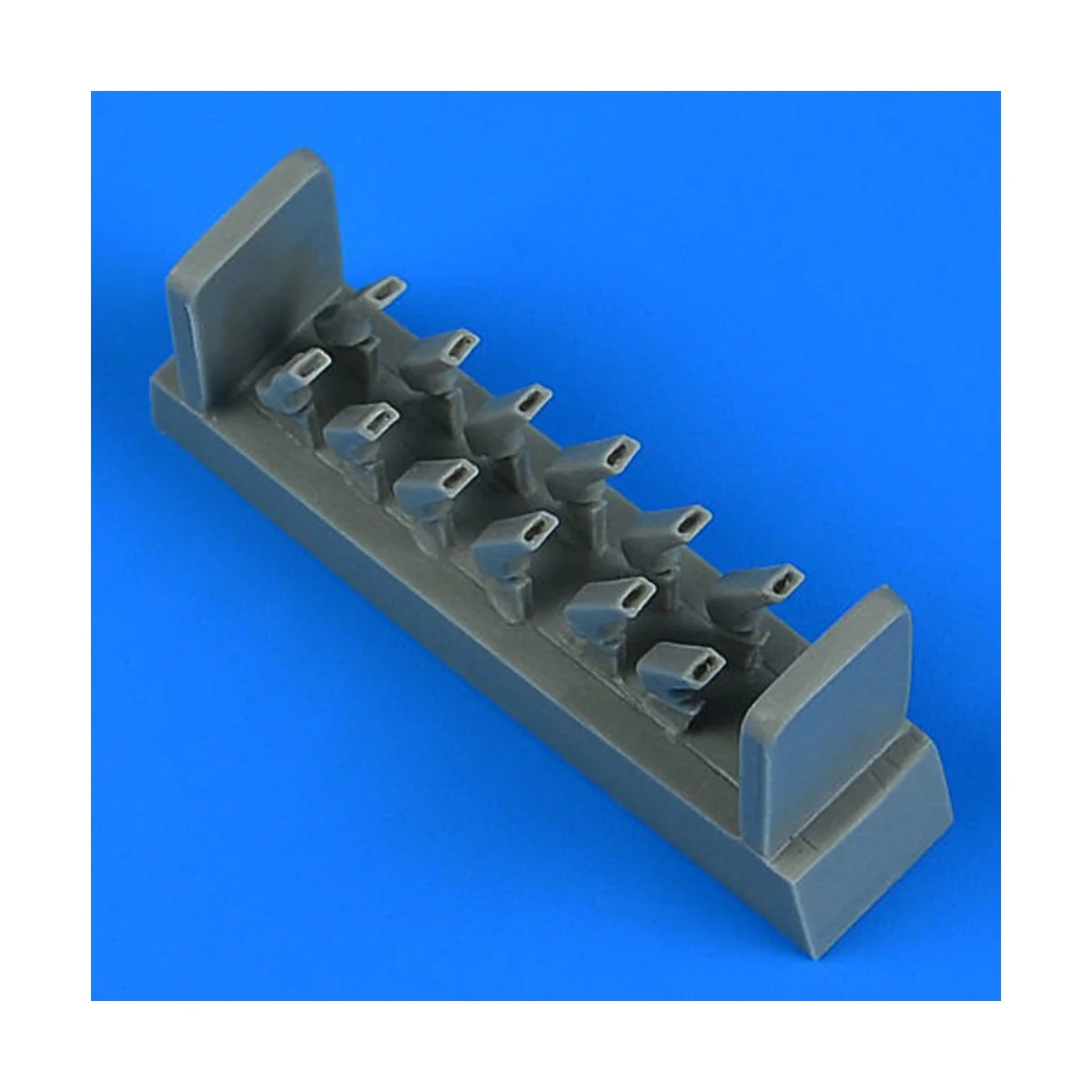 Bf 109E exhaust for Eduard, 1/48 - Quickboost QB48 942