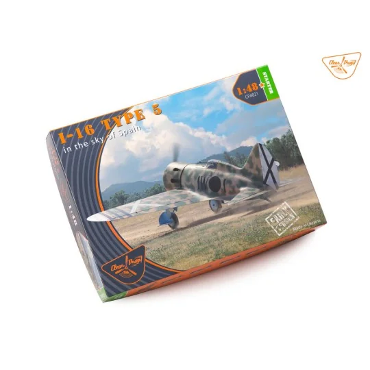 I-16 type 5 (in the sky of Spain early version), 1/48 - Clear Prop ...