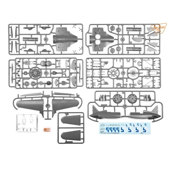 I-16 type 5 In Finnish Service, 1/48 - Clear Prop Models CP4820