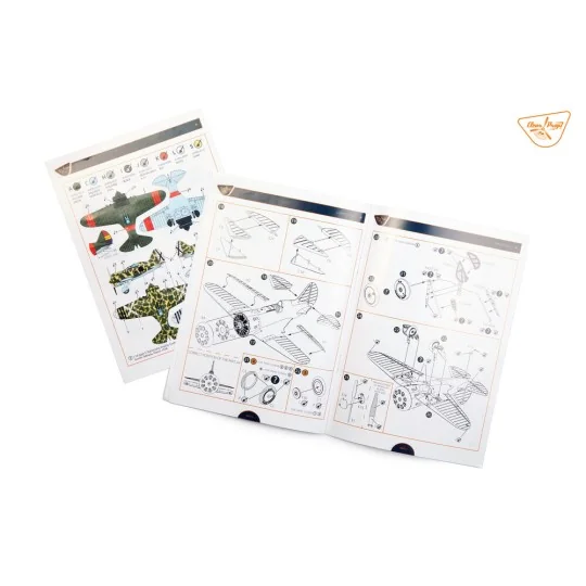 I-16 type 5 (in the sky of Spain early version), 1/48 - Clear Prop ...