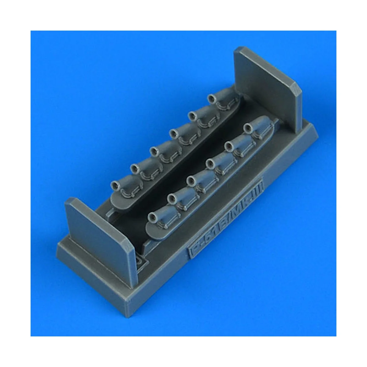 P-51B/Mk.III Mustang exhaust for Tamiya - Quickboost QB48 945