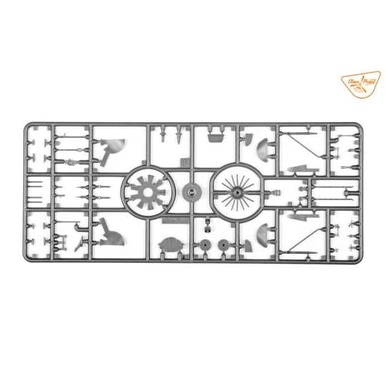 I-16 type 5 (in the sky of Spain early version), 1/48 - Clear Prop ...