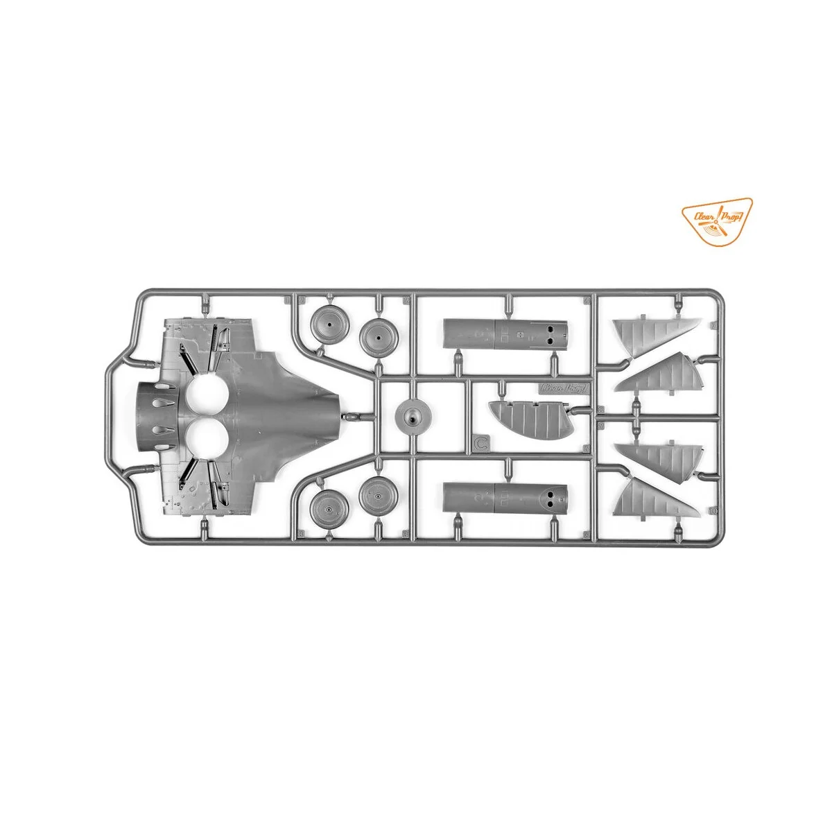 I-16 type 5 (in the sky of Spain early version), 1/48 - Clear Prop ...