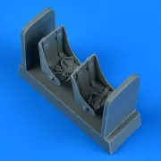 Fokker G-1 seat with seatbelts for Mikromir - Quickboost QB48 946