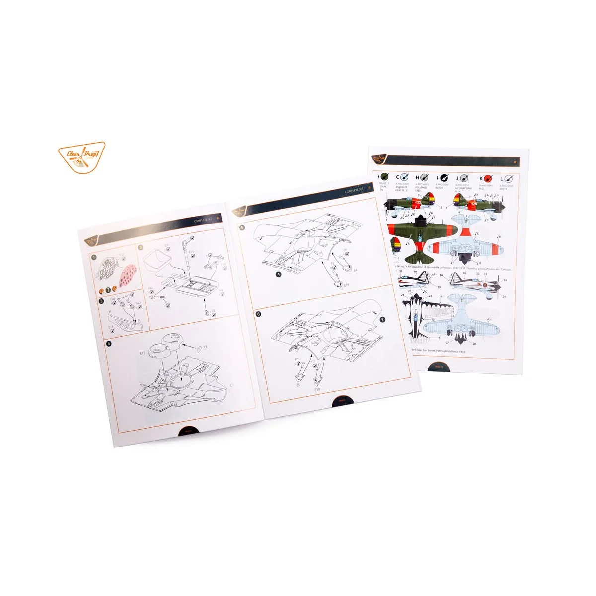 I-16 type 5 (in the sky of Spain late version), 1/48 - Clear Prop M... I-16 type 5 (in the sky of Spain late version), 1/48 - Clear Prop M...