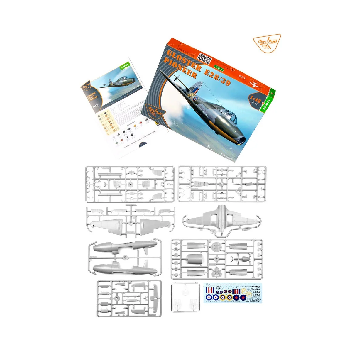 Gloster E28/39 Pioneer, 1/48 - Clear Prop Models CP4823
