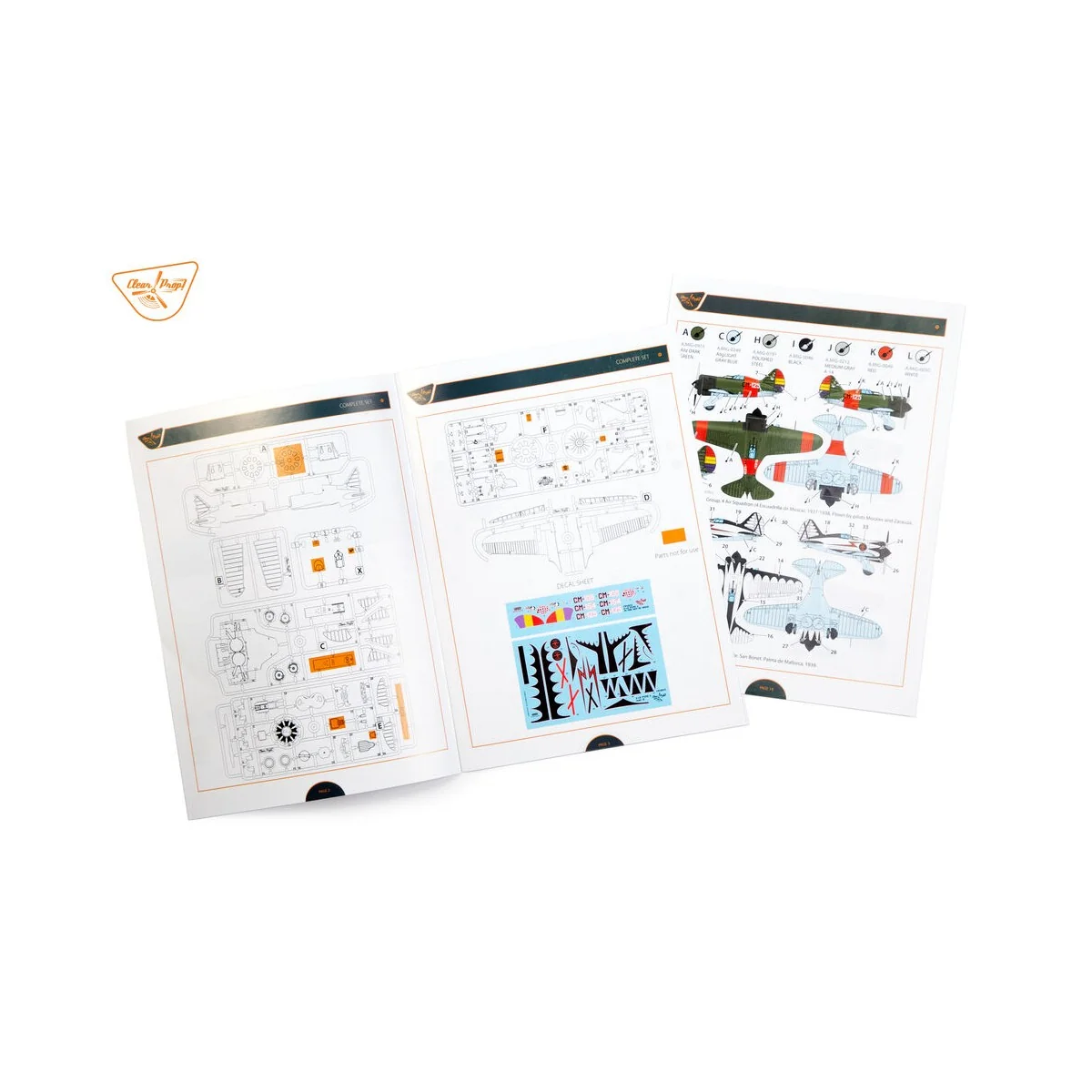 I-16 type 5 (in the sky of Spain late version), 1/48 - Clear Prop M... I-16 type 5 (in the sky of Spain late version), 1/48 - Clear Prop M...