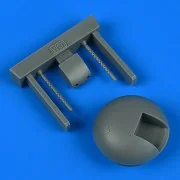 B-26B-50 Invader gun turret for ICM, 1/48 - Quickboost QB48 950 B-26B-50 Invader gun turret for ICM, 1/48 - Quickboost QB48 950