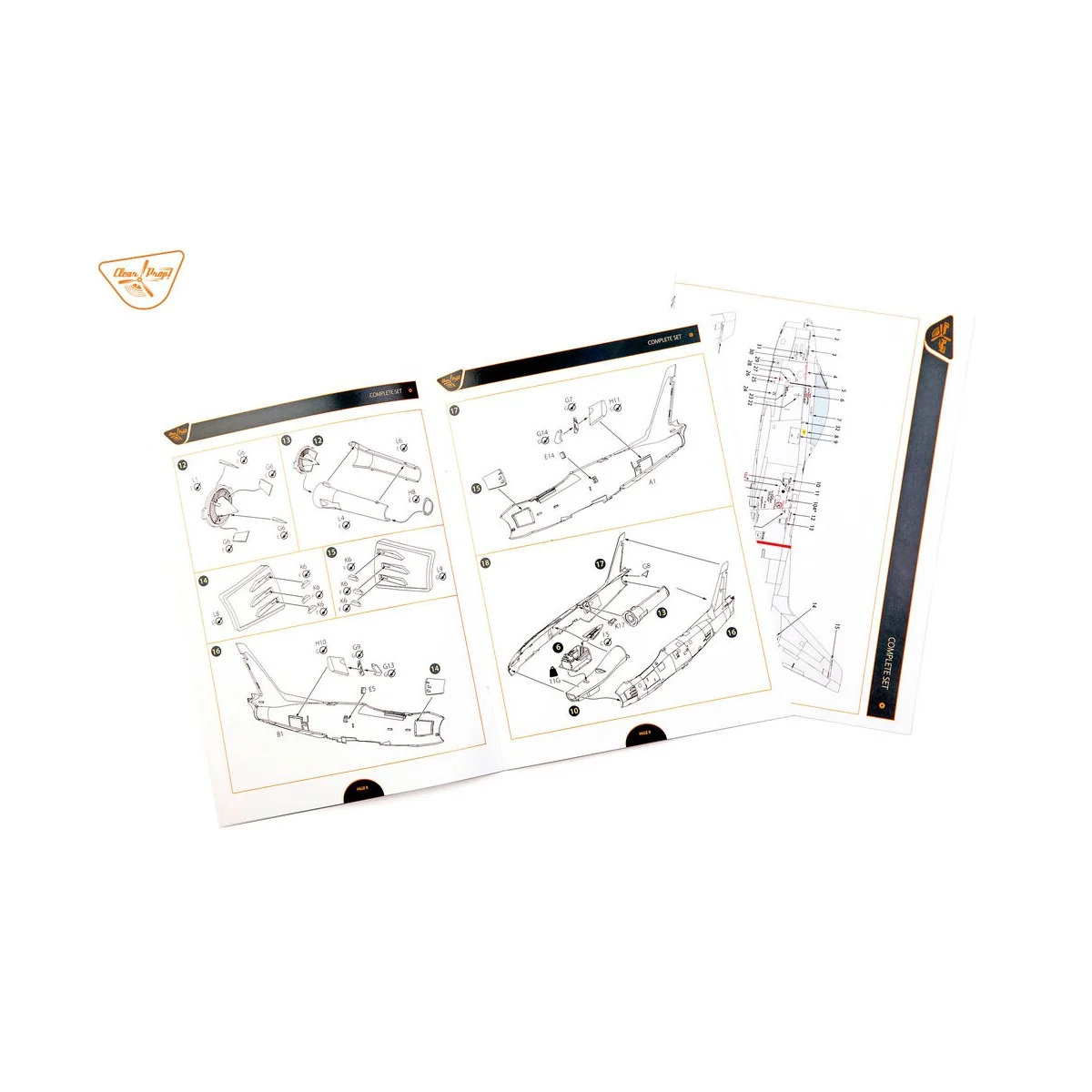 F-86A, 1/48 - Clear Prop Models CP4824