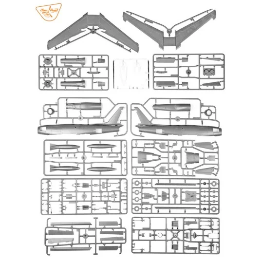 F-86A, 1/48 - Clear Prop Models CP4824