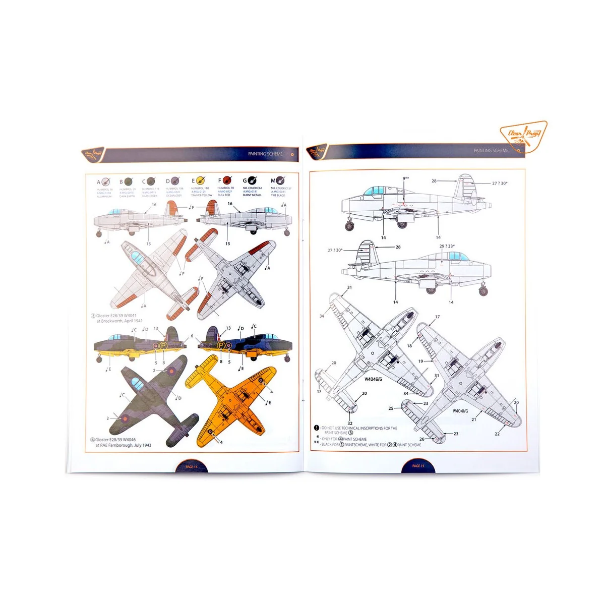 Gloster E28/39 Pioneer, 1/48 - Clear Prop Models CP4823