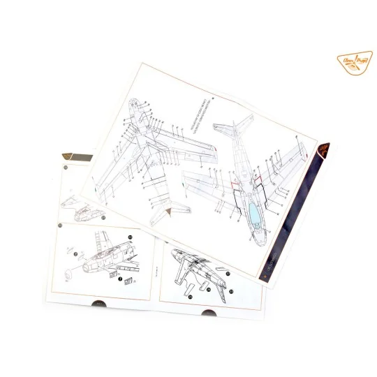 F-86A in Korea early variants, 1/48 - Clear Prop Models CP4825