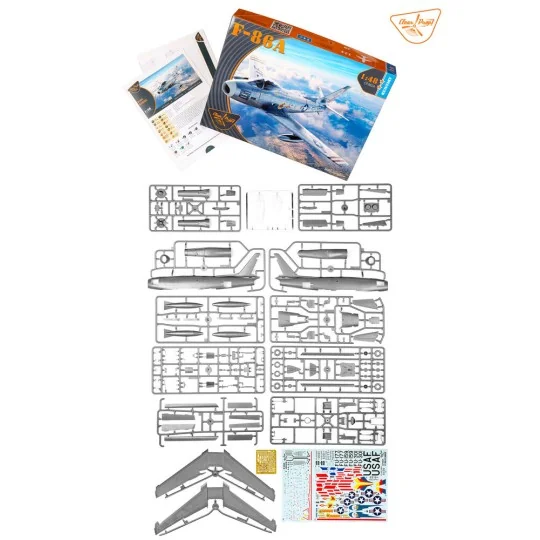 F-86A, 1/48 - Clear Prop Models CP4824