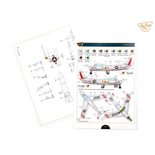 F-86A, 1/48 - Clear Prop Models CP4824