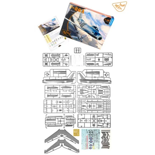 F-86A in Korea early variants, 1/48 - Clear Prop Models CP4825