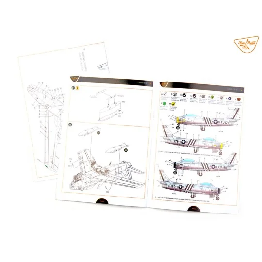 F-86A in Korea early variants, 1/48 - Clear Prop Models CP4825