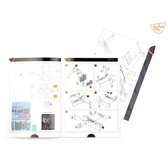 F-86A in Korea early variants, 1/48 - Clear Prop Models CP4825