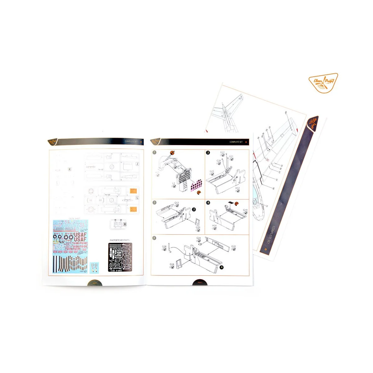 F-86A in Korea early variants, 1/48 - Clear Prop Models CP4825